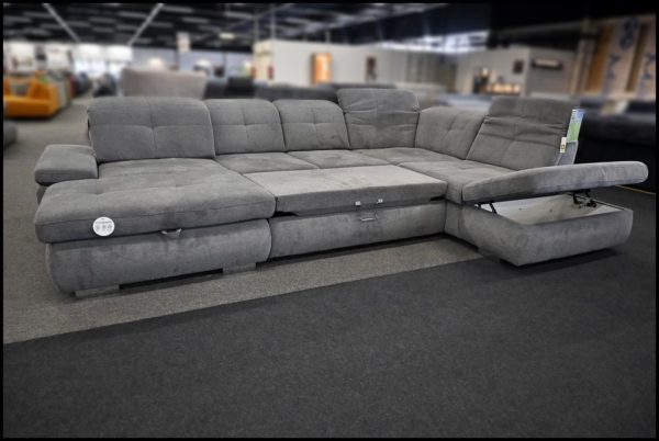 Megapol MP-IN16012 XXL Wohnlandschaft – Sofa mit Funktionen – Bild 2