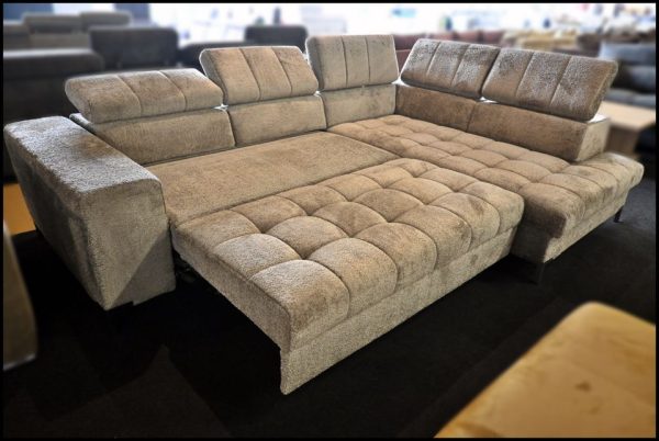 Arte Ecksofa – Sofa mit Bettfunktion & Stauraum – Bild 6