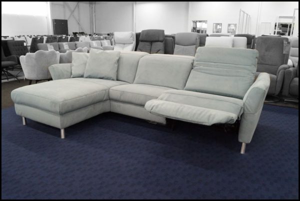 HUKLA Polsterecke – Sofa in Ice mit Solea Bezug & Relaxfunktion – Bild 3
