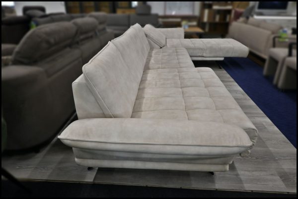 Megapol MP-IN20041 Sofa – Amira Ecru mit Relax- & Schlaffunktion – Bild 6