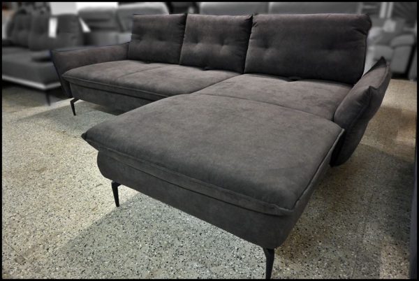 Exxpo Alexis Ecksofa – braunes Sofa mit Sitztiefenverstellung – Bild 2