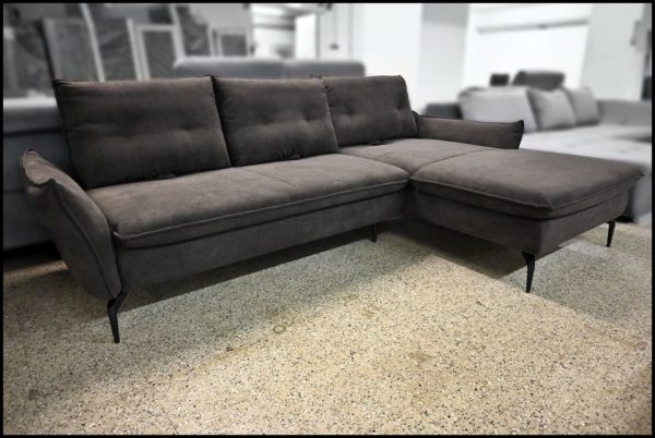 Exxpo Alexis Ecksofa – braunes Sofa mit Sitztiefenverstellung – Bild 4