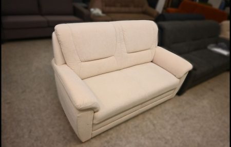 Polipol Relaxness 2-Sitzer Sofa in Soft Creme mit modernem Design und angenehmem Sitzkomfort