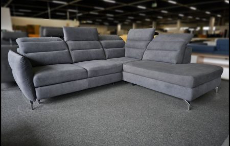 Libro Montale Ecksofa in Grau mit Bettfunktion