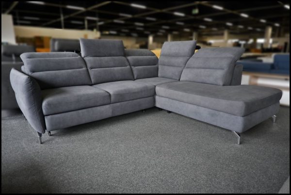 Libro Montale Ecksofa in Grau mit Bettfunktion