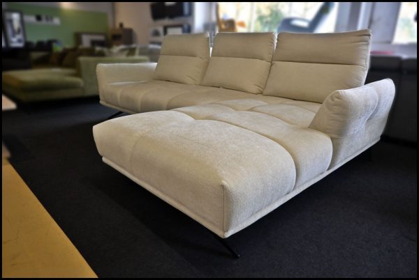 Soft Polsterecke – Sofa mit Federkern & Sitztiefenverstellung – Bild 3