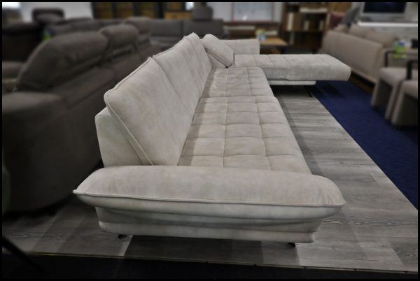 Megapol MP-IN20041 Sofa – Amira Ecru mit Relax- & Schlaffunktion – Bild 5