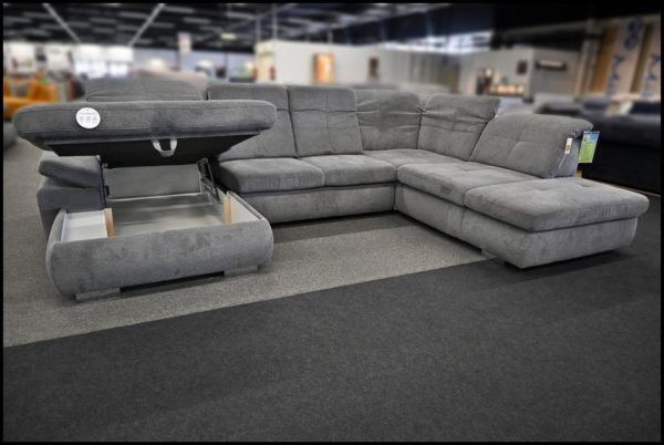 Megapol MP-IN16012 XXL Wohnlandschaft – Sofa mit Funktionen – Bild 4