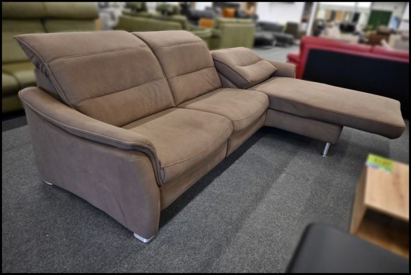 HUKLA HU-SF19179 – Sofa in Braun mit Relaxfunktion & Kopfteilverstellung – Bild 6