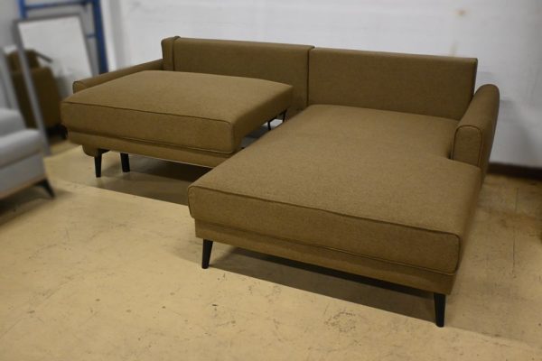 Mini Ecksofa – kompaktes Sofa mit Schlaffunktion & Bettkasten – Bild 3