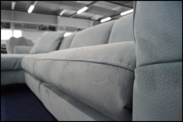 HUKLA Polsterecke – Sofa in Ice mit Solea Bezug & Relaxfunktion – Bild 2