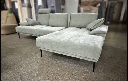 Exxpo Cayenne Ecksofa mit Sitz- und Kopfteilverstellung