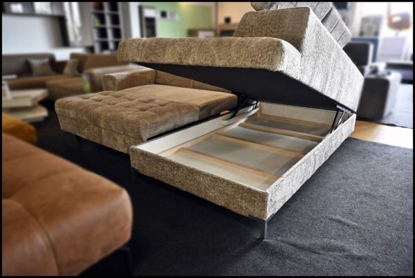 Arte Ecksofa – Sofa mit Bettfunktion & Stauraum – Bild 4