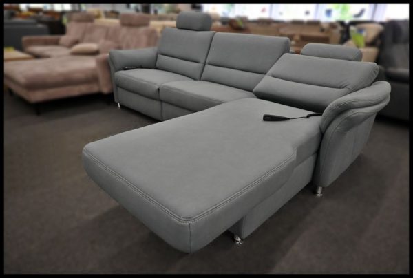Zehdenick ZE-EM16033 Sofa Grau – mit Relaxfunktion – Bild 7