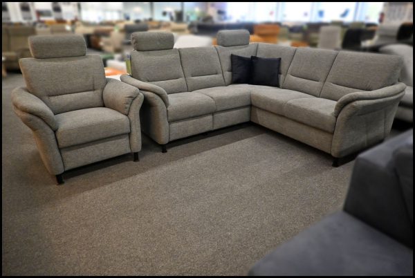 Zehdenick ZE-EM16033 Sofa Grau mit Relaxfunktion