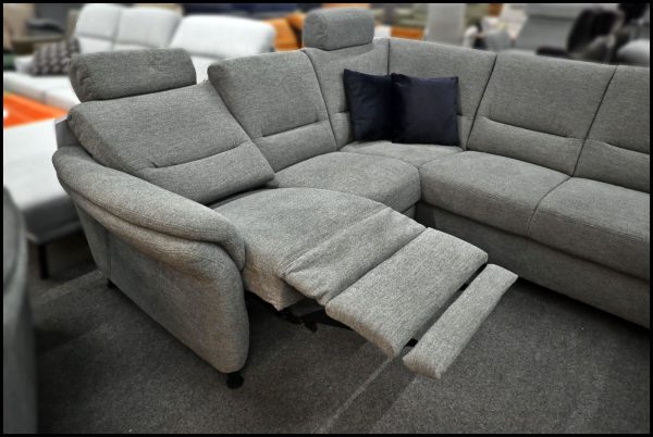 Zehdenick ZE-EM16033 Sofa Grau – mit Relaxfunktion – Bild 3