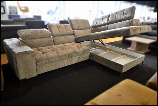 Arte Ecksofa – Sofa mit Bettfunktion & Stauraum – Bild 2