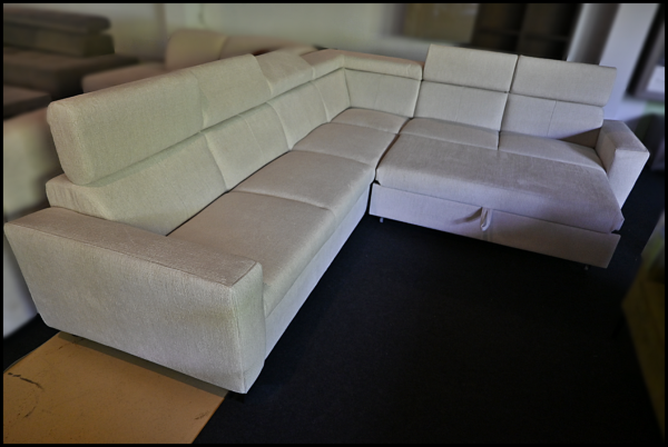 Modulsofa Atlas – Sofa mit Bettfunktion & Stauraum – Bild 11