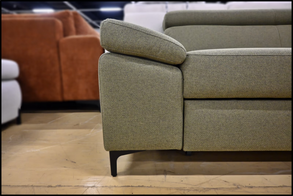 Benix Lonigo Ecksofa – Sofa mit Bettfunktion & Federkern – Bild 5