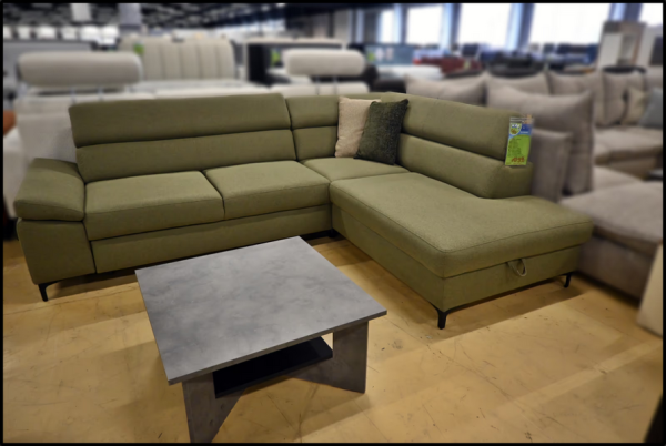 Benix Lonigo Ecksofa – Sofa mit Bettfunktion & Federkern – Bild 3