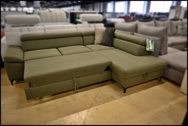 Benix Lonigo Ecksofa – Sofa mit Bettfunktion & Federkern – Bild 2