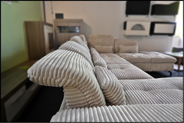 Wohnlandschaft Bergen – Sofa mit Bettfunktion & Stauraum – Bild 9