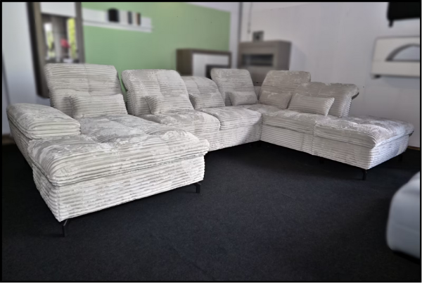 Wohnlandschaft Bergen – Sofa mit Bettfunktion & Stauraum – Bild 7