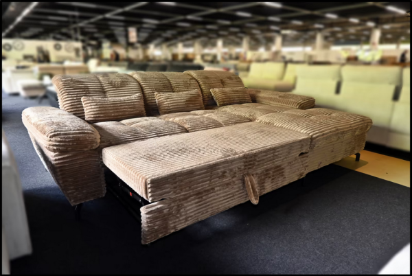 Ecksofa Bergen – Sofa mit Bettfunktion & Stauraum – Bild 4
