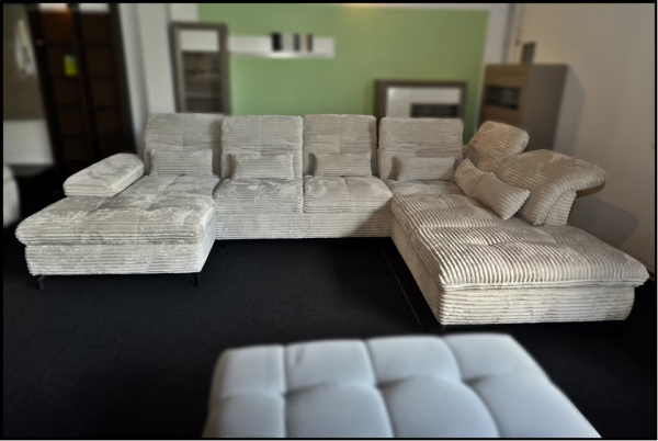 Wohnlandschaft Bergen – Sofa mit Bettfunktion & Stauraum – Bild 14