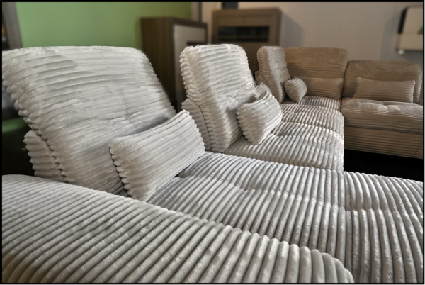 Wohnlandschaft Bergen – Sofa mit Bettfunktion & Stauraum – Bild 13