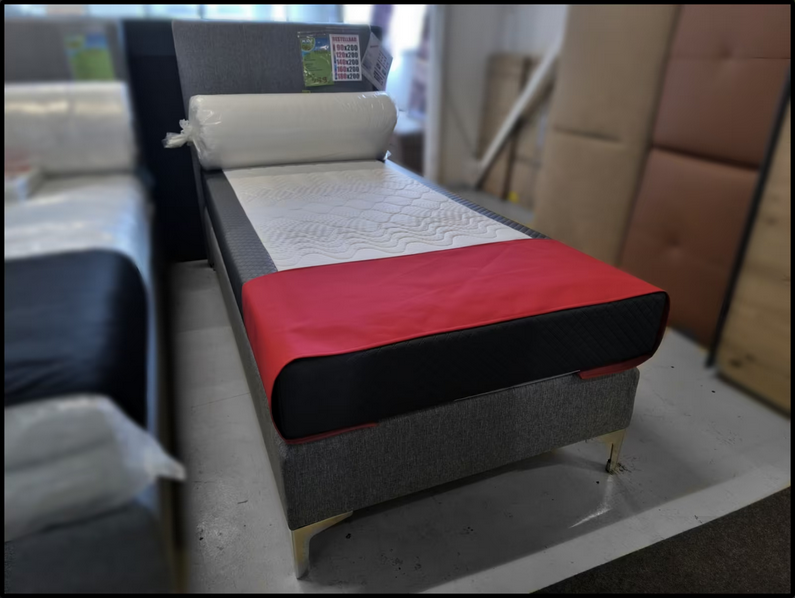 Boxspringbett 90x200 cm mit Kaltschaum