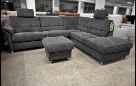 Zehdenick ZE-EM16033 Sofa mit Relaxfunktion und Hocker