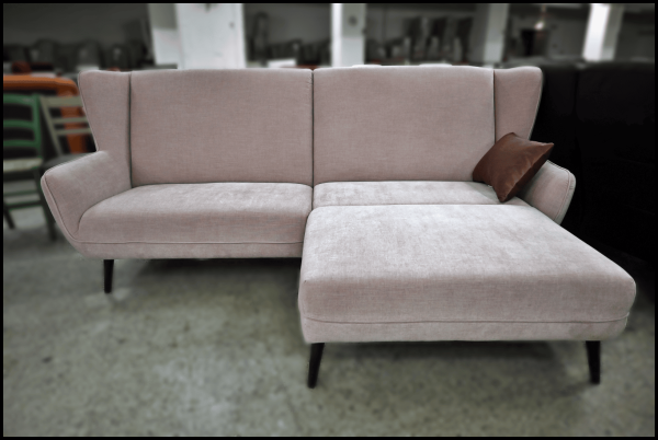 Exxpo Amarillo Ecksofa – Modernes Sofa mit Stoffbezug – Bild 2