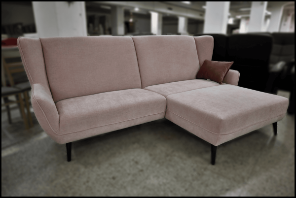 Exxpo Amarillo Ecksofa modernes Sofa mit Stoffbezug