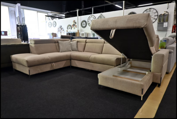 Denver Wohnlandschaft – Sofa mit Bettfunktion & Stauraum – Bild 6