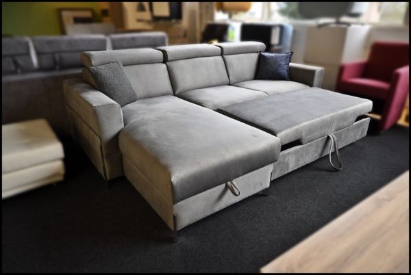 Denver OTM Ecksofa – Sofa mit Bettfunktion & Stauraum – Bild 4