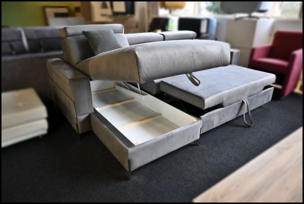 Denver OTM Ecksofa – Sofa mit Bettfunktion & Stauraum – Bild 2
