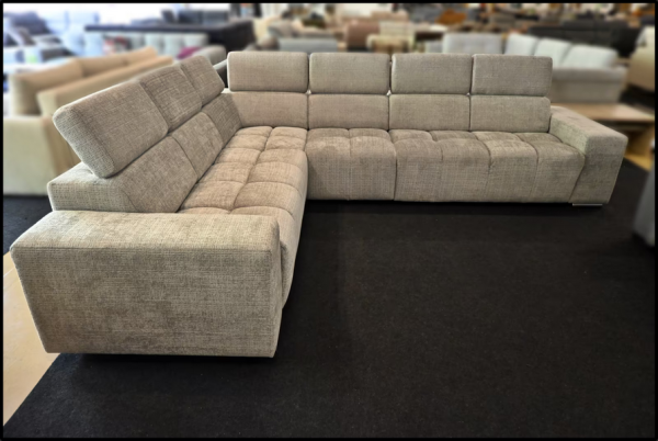 Ecksofa Evio – Sofa mit verstellbaren Kopfteilen – Bild 7