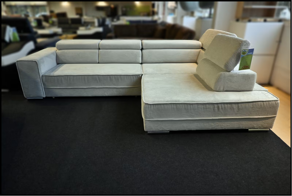 Ecksofa Elias – Sofa mit Bettfunktion & Sitztiefe – Bild 2