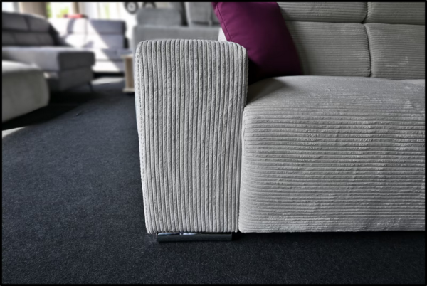 Ecksofa Evita – Sofa mit Federkern & verstellbaren Kopfteilen – Bild 4