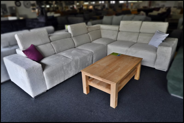 Ecksofa Evita – Sofa mit Federkern & verstellbaren Kopfteilen – Bild 6