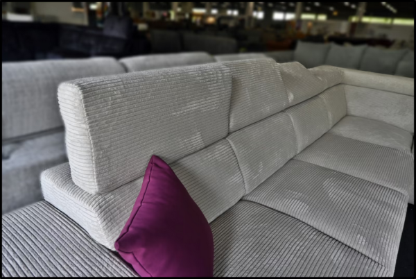 Ecksofa Evita – Sofa mit Federkern & verstellbaren Kopfteilen – Bild 5