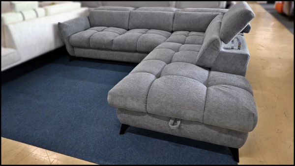 Ecksofa Fubu Benix – Sofa mit Bettfunktion & Stauraum – Bild 6