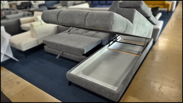 Ecksofa Fubu Benix – Sofa mit Bettfunktion & Stauraum – Bild 4