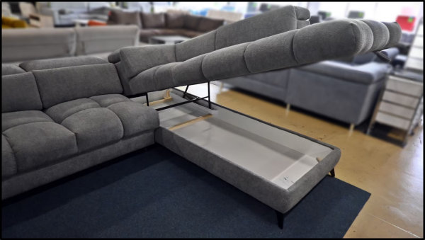 Ecksofa Fubu Benix – Sofa mit Bettfunktion & Stauraum – Bild 3