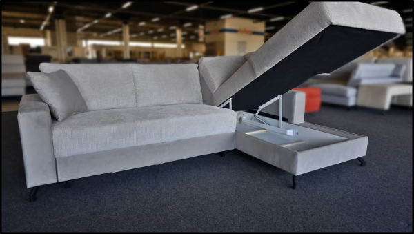 Ecksofa Gala – Sofa mit Bettfunktion & Bettkasten – Bild 4