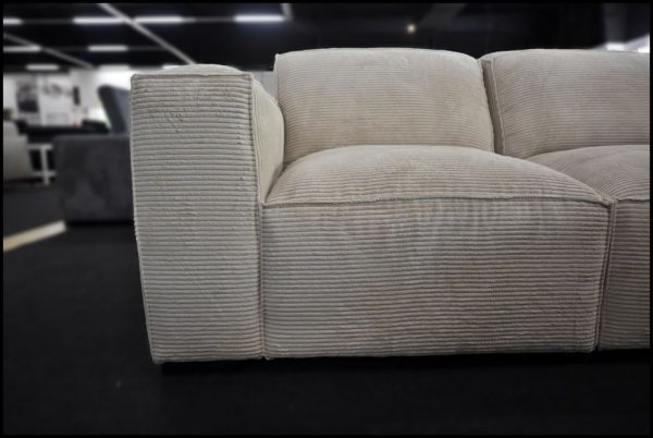 Maxim U Modulsofa – Sofa in Beige mit Federkern & Komfort – Bild 3