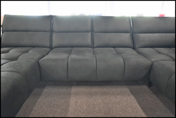 Wohnlandschaft Palazz – XXL Sofa Woodgreen mit Bettfunktion – Bild 8
