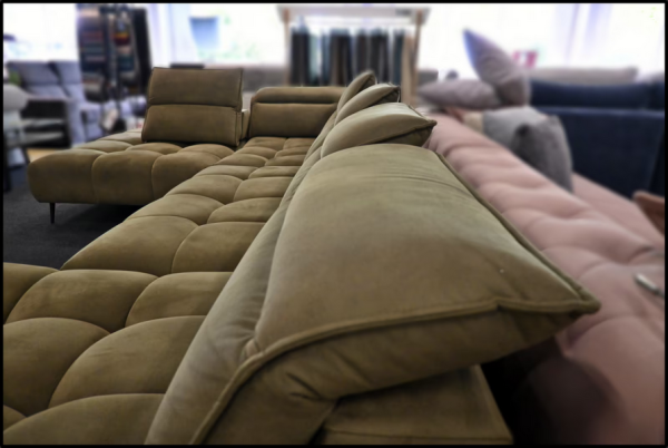 Wohnlandschaft My Place – XXL Sofa Moosgrün mit Bettfunktion – Bild 4
