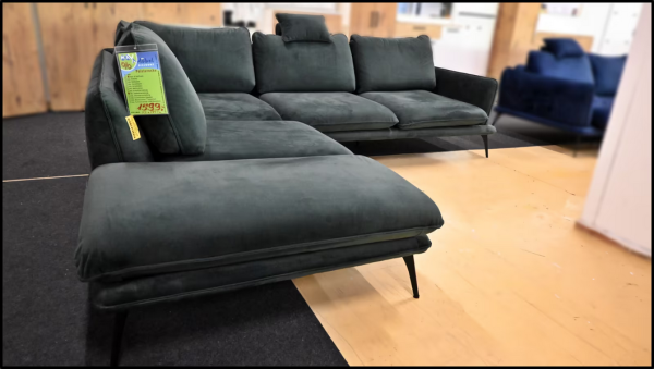 Benix Portimao Ecksofa Samt – Bild 2